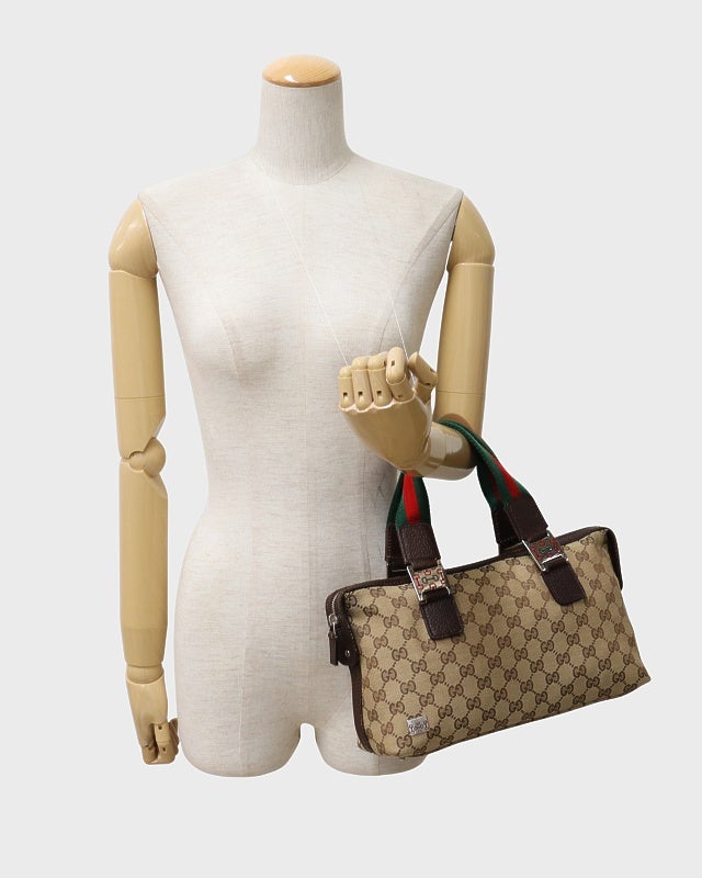 GUCCI GGキャンバスハンドバッグ | Hedy