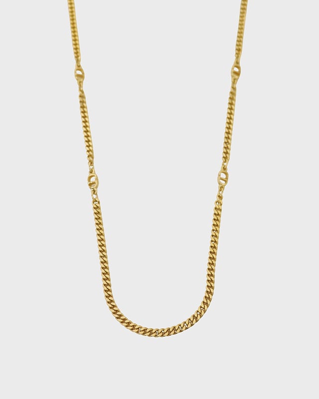DIOR CDロングチェーンネックレス | Hedy
