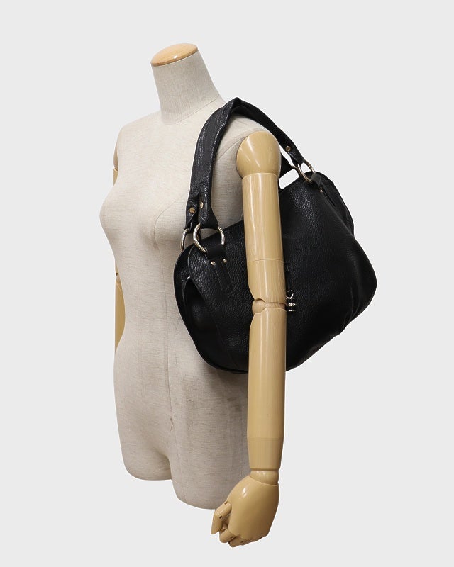 CELINE ビタースウィートレザーハンドバッグ | Hedy