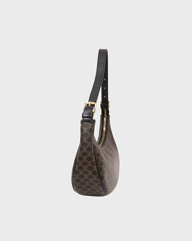 CELINE マカダム柄ホーボーワンショルダーバッグ | Hedy