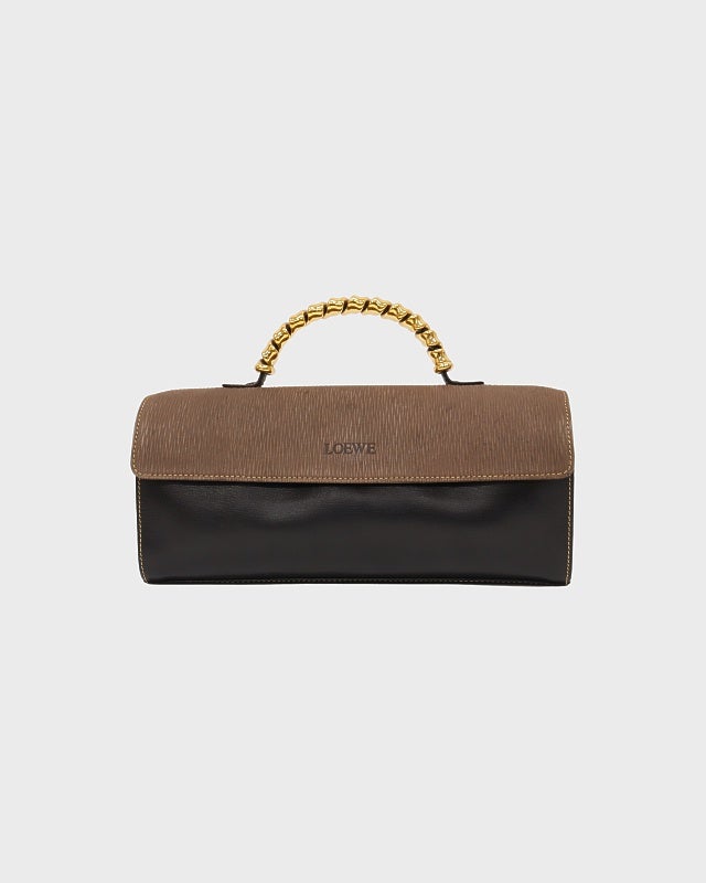 LOEWE ベラスケスレザーハンドバッグ | Hedy
