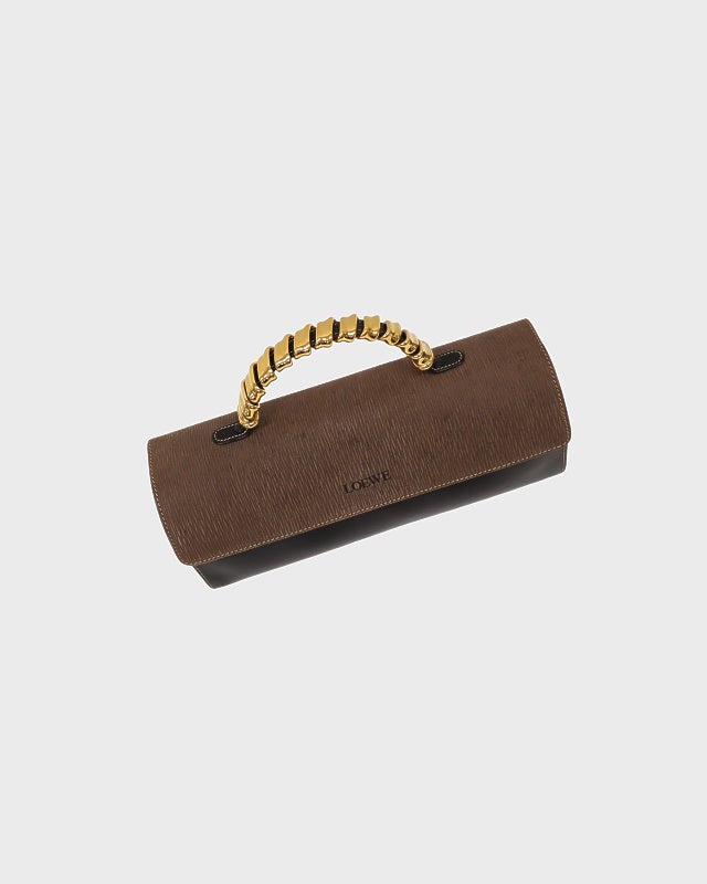 LOEWE ベラスケスレザーハンドバッグ | Hedy