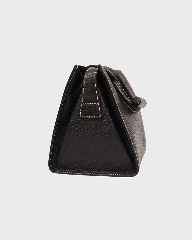 LOEWE ロゴ刻印ターンロックレザーショルダーバッグ | Hedy