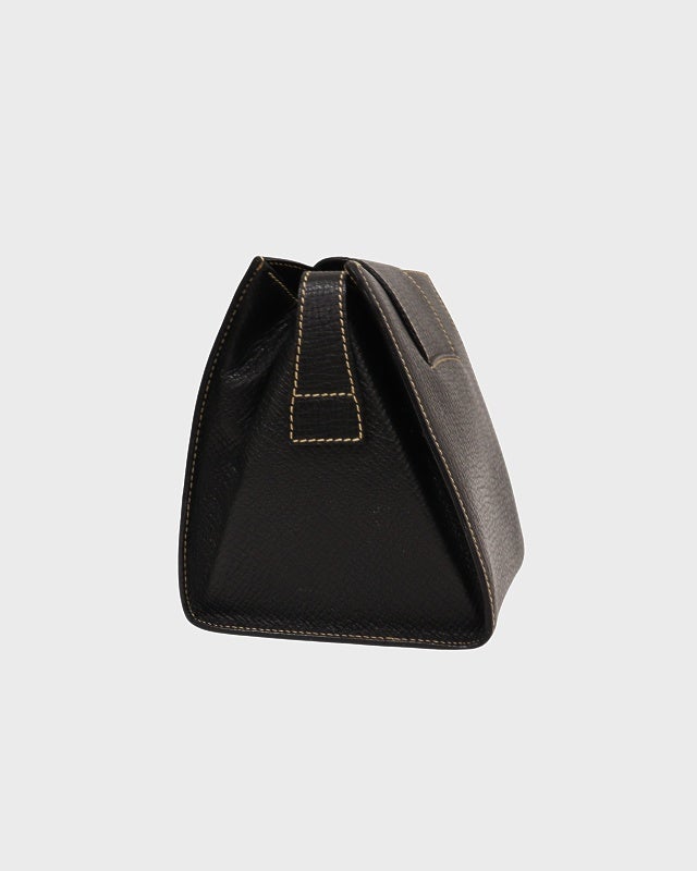 LOEWE ロゴ刻印ターンロックレザーショルダーバッグ | Hedy