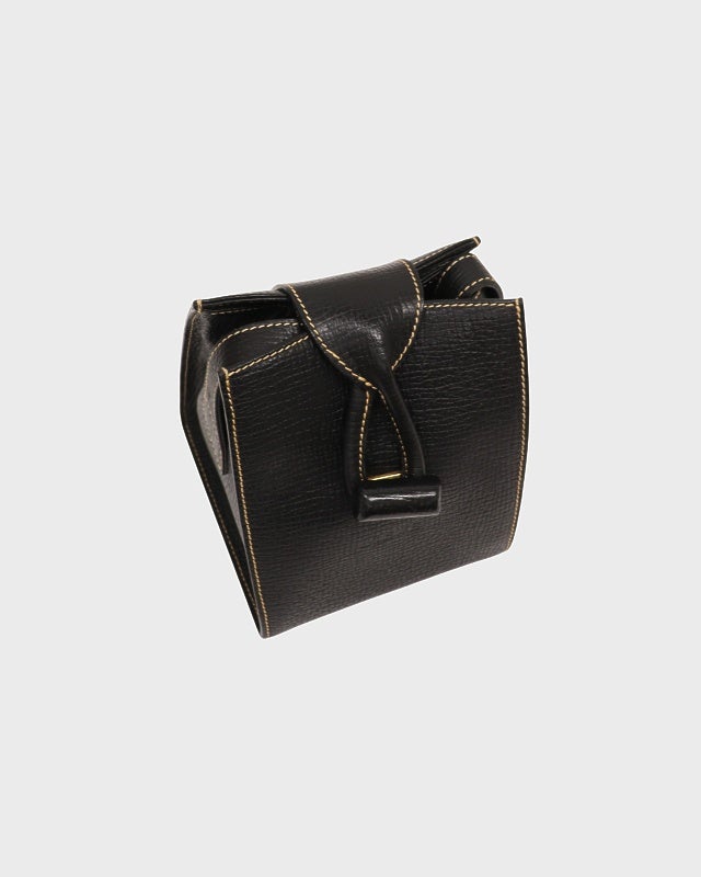 LOEWE ロゴ刻印ターンロックレザーショルダーバッグ | Hedy LOEWE ロゴ刻印ターンロックレザーショルダーバッグ | Hedy