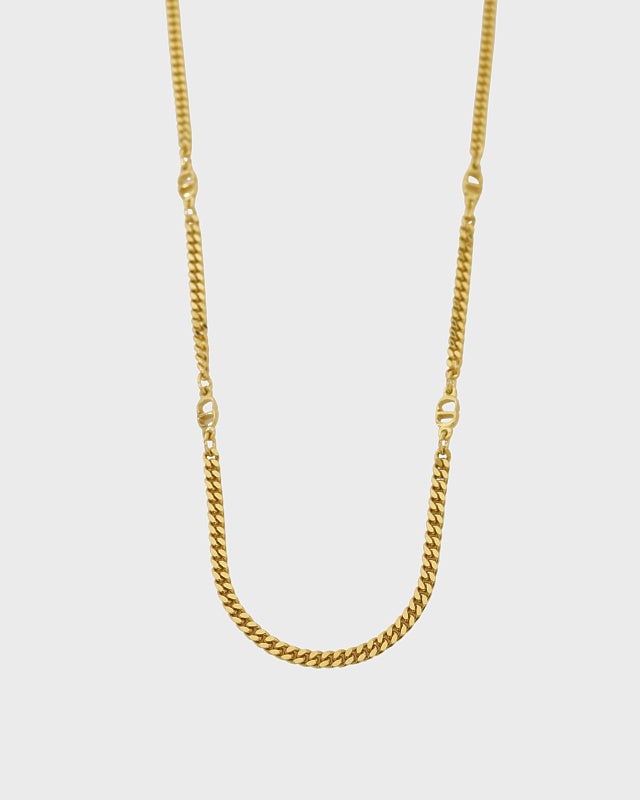 DIOR CDロングチェーンネックレス | Hedy