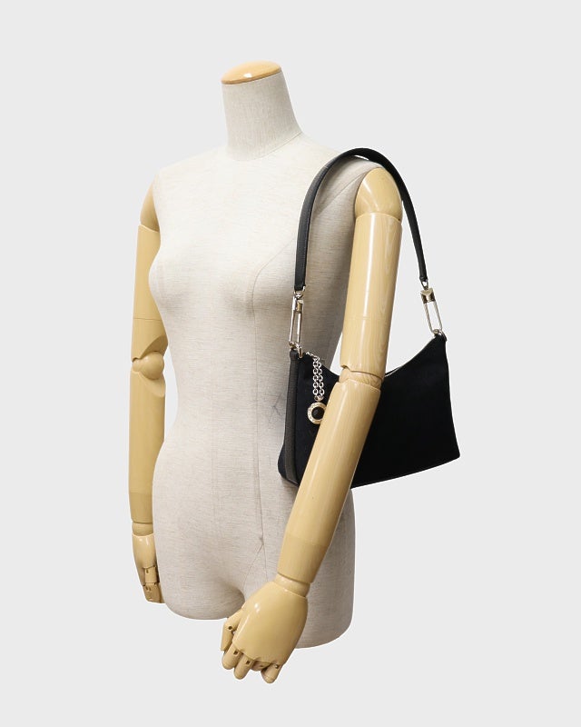 BVLGARI ロゴマニアキャンバスワンショルダーバッグ | Hedy