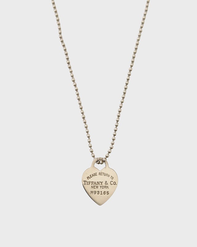 TIFFANY&CO. ノーツハートタグロングネックレス | Hedy