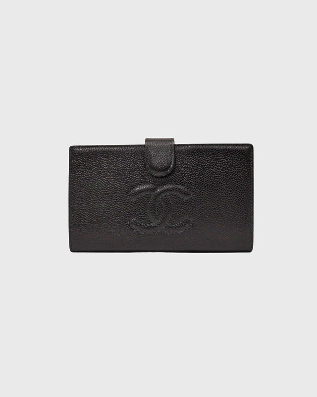 ちぃさんシャネル　長財布 CHANEL（シャネル） 長財布 レディース ブラック AP0242 Y01864 C3906