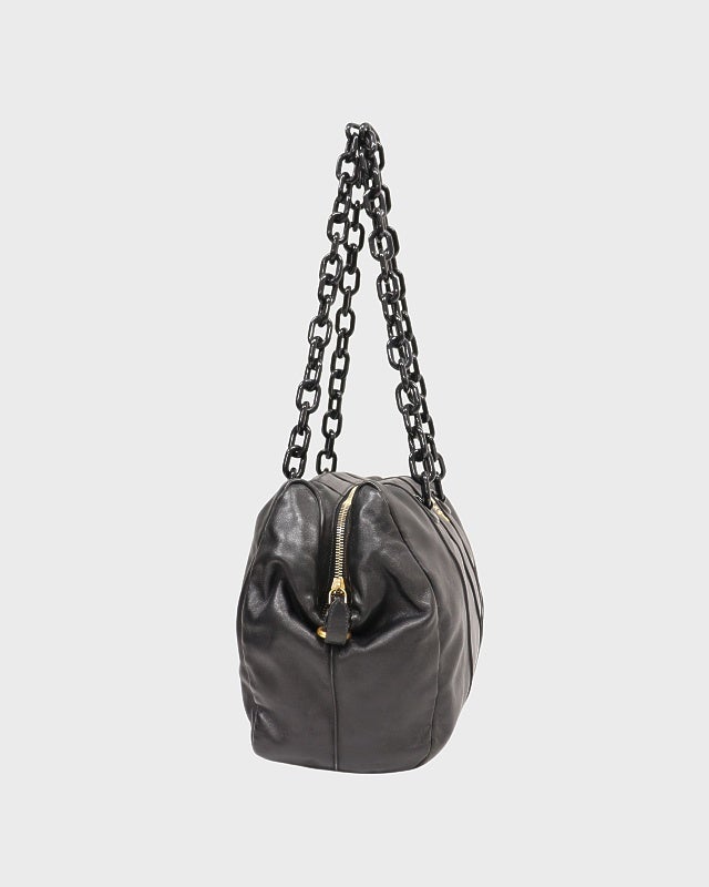 PRADA グラデーションレザーチェーンショルダーバッグ PRADA プラダ サフィアーノ チェーンショルダーバッグ 1BD200 (PRADA