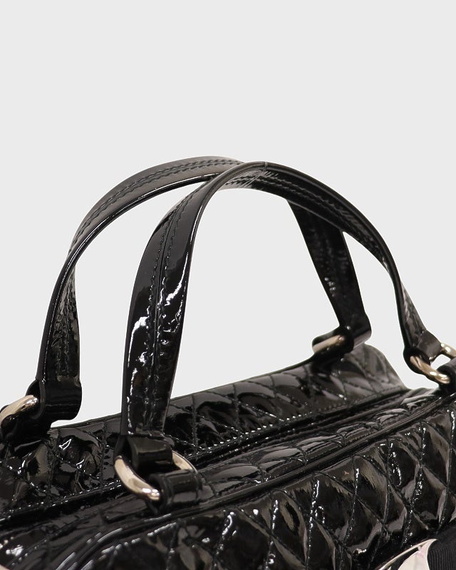 Ferragamo VARA金具パテントキルティング2Wayバッグ | Hedy