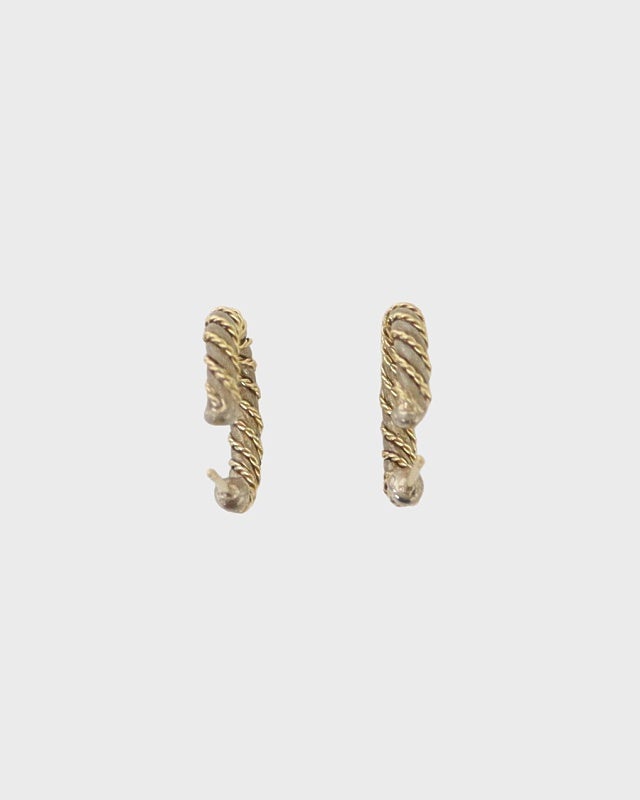TIFFANY&CO. ツイストフープピアス | Hedy