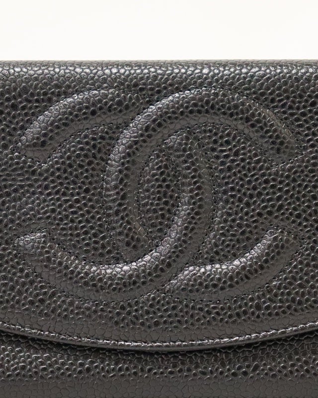 CHANEL キャビアスキンウォレット | Hedy