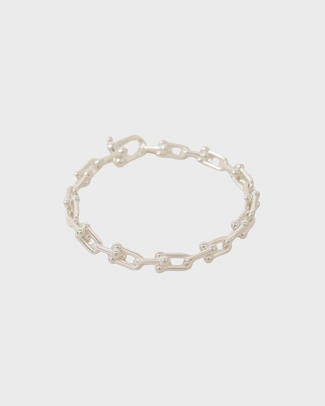 TIFFANY&CO. ハードウェアスモールリンクブレスレット | Hedy