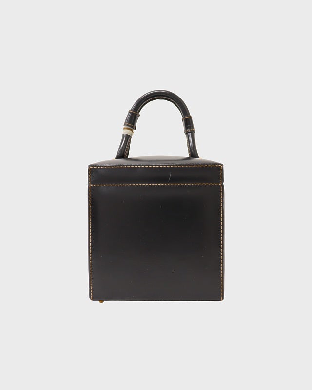 LOEWE ロゴ刻印レザーハンドバッグ | Hedy