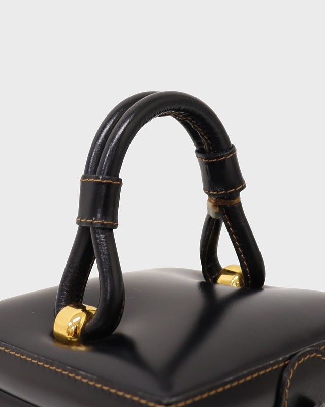 LOEWE ロゴ刻印レザーハンドバッグ | Hedy