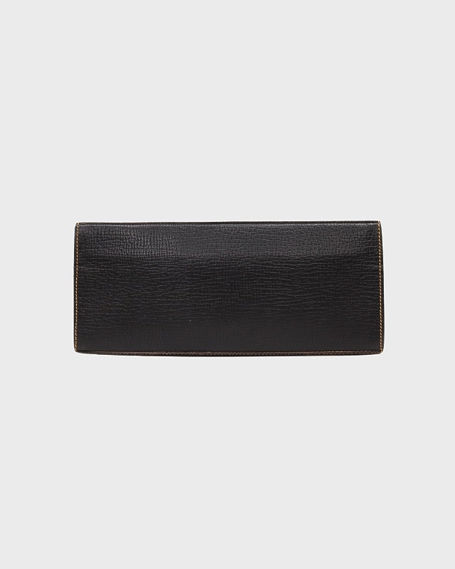 LOEWE ターンロックショルダーバッグ LOEWE ロゴ刻印ターンロックレザーショルダーバッグ | Hedy