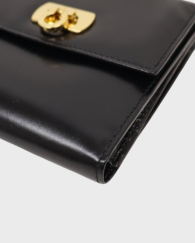 Ferragamo ガンチーニレザーウォレット | Hedy