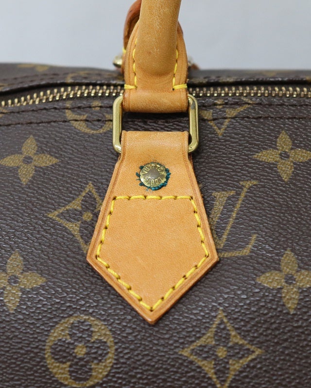 Louis Vuitton モノグラム スピーディ35 人気 ヴィンテージ☆ LOUIS VUITTON モノグラム スピーディ35 | Hedy