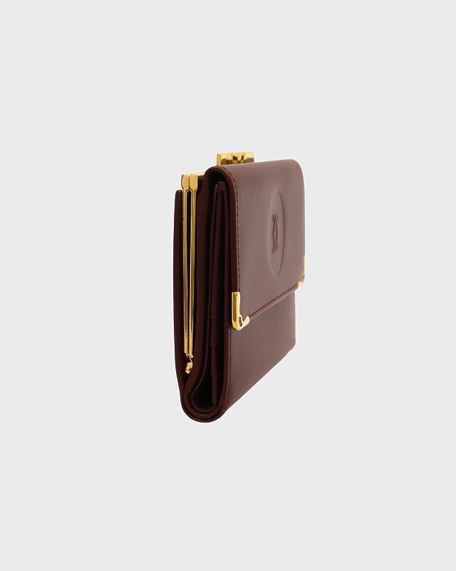 Cartier マストラインがま口レザーウォレット | Hedy Cartier マストラインがま口レザーウォレット | Hedy