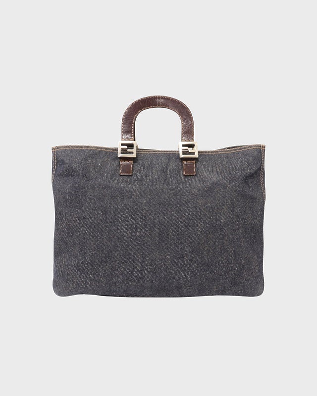 希少品✨FENDIビンテージ　ビジネスバッグ　トートバッグ　ライン　ロゴ FENDI（フェンディ） | 【公式】ヴィンテージショップHedy