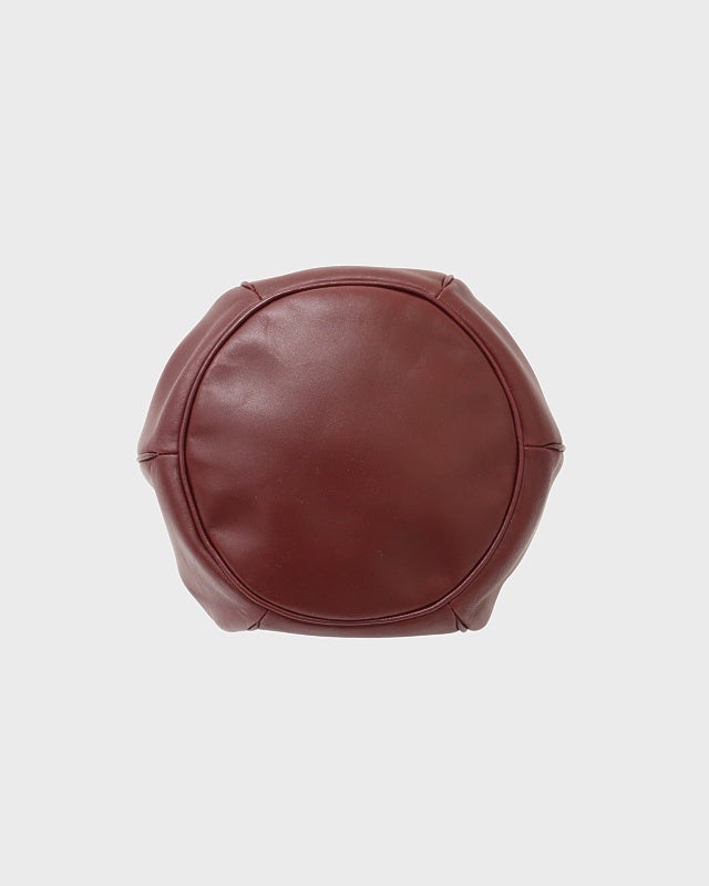M宇008 / Cartier マストライン ショルダーバッグ 巾着型 レザー Cartier マストライン巾着レザーショルダーバッグ | Hedy