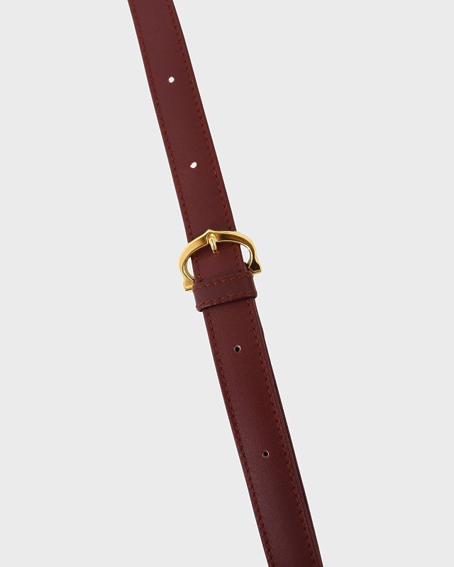 Cartier マストライン巾着レザーショルダーバッグ | Hedy