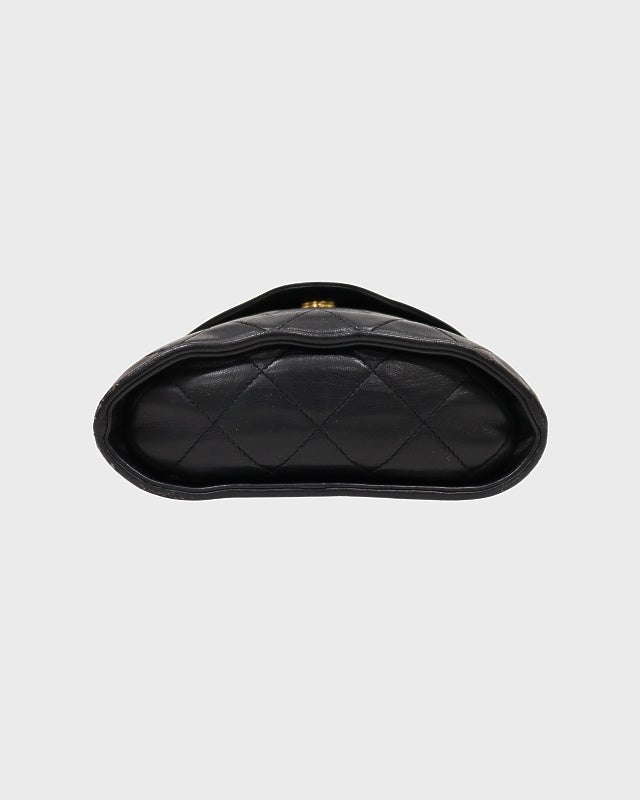 CHANEL 黒 レザー ハンドバッグ タッセル付き CHANEL タッセル付きマトラッセチェーンショルダーバッグ | Hedy