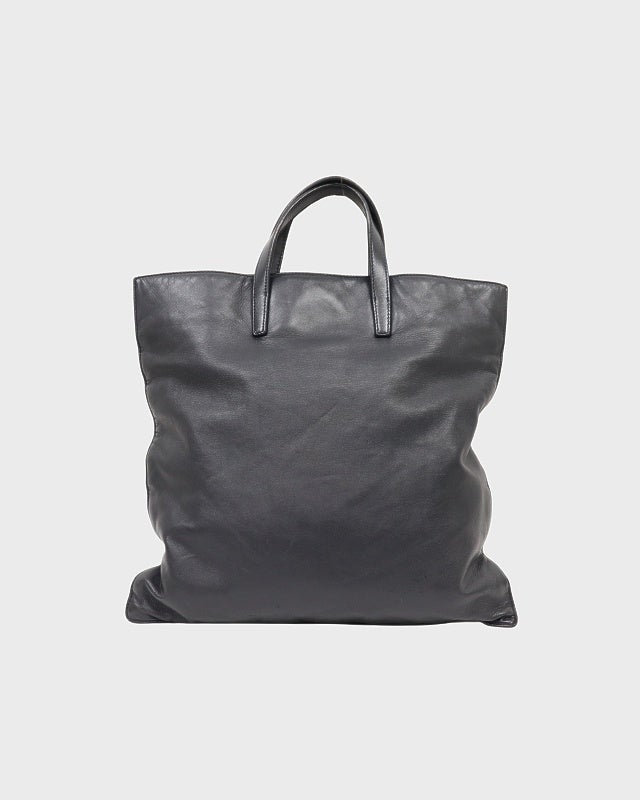 PRADA 三角ロゴ金具ナイロンレザートートバッグ | Hedy