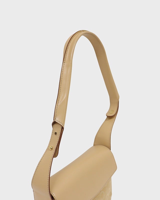 CELINE Cマカダムキャンバスレザーワンショルダーバッグ | Hedy