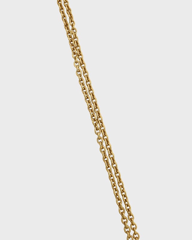 FENDI ロゴ金具サテンチェーンショルダーバッグ | Hedy