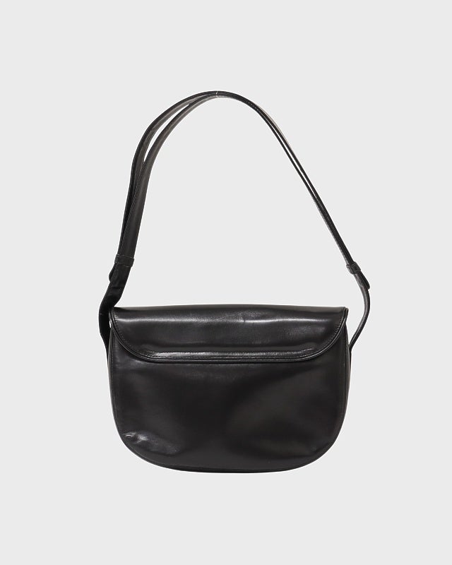 GUCCI GGロゴ金具レザーショルダーバッグ | Hedy