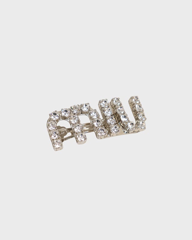 miu miu クリスタル ヘアクリップ | Hedy