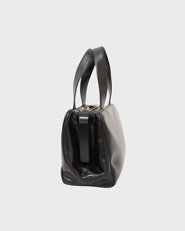 PRADA ロゴレザーハンドバッグ | Hedy