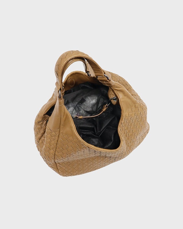 BOTTEGA VENETA イントレチャートカンパーナレザーハンドバッグ | Hedy