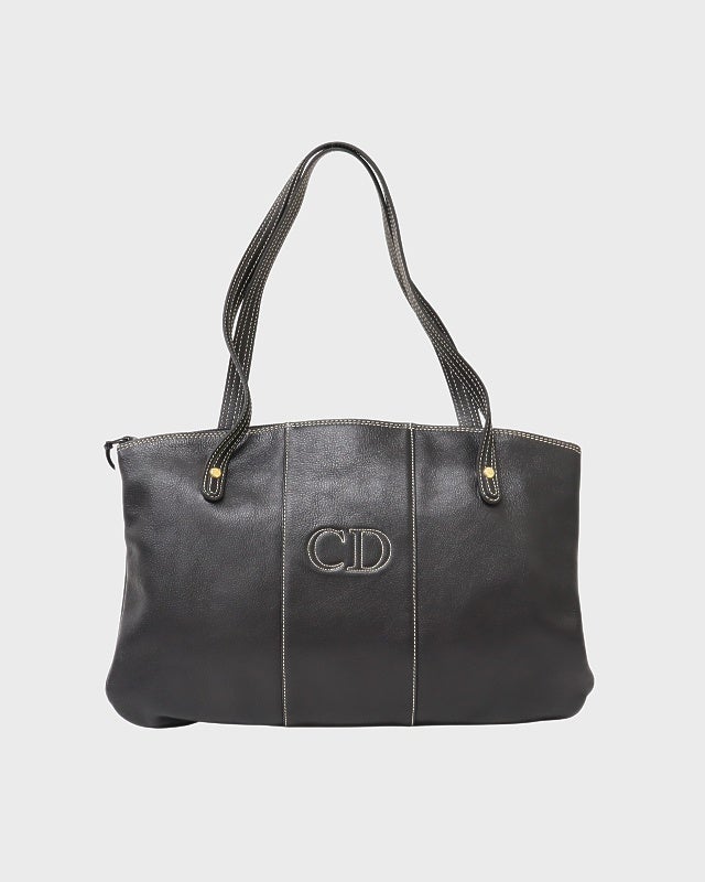 DIOR CDステッチレザートートバッグ | Hedy