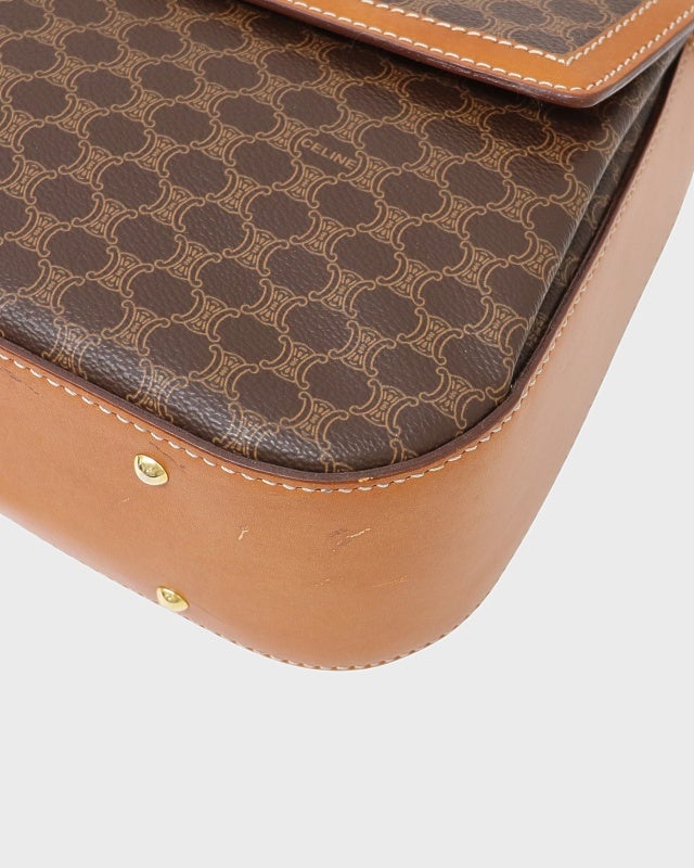CELINE マカダム柄ターンロック2wayバッグ | Hedy