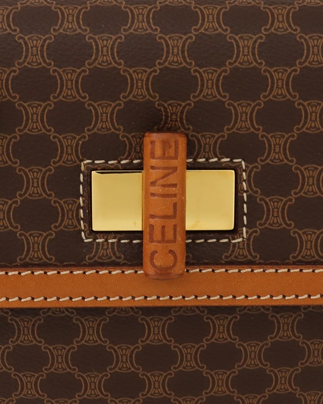 CELINE マカダム柄ターンロック2wayバッグ | Hedy