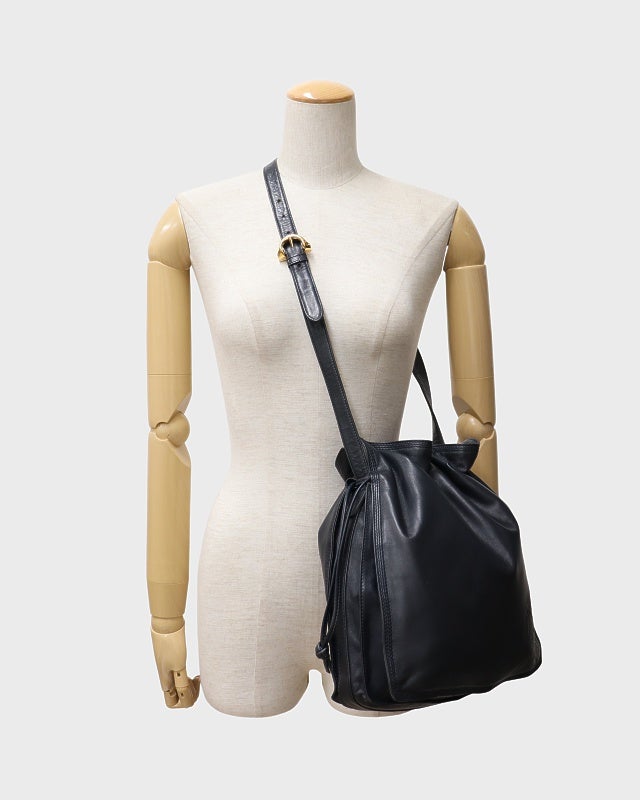 LOEWE アナグラムレザーショルダーバッグ | Hedy