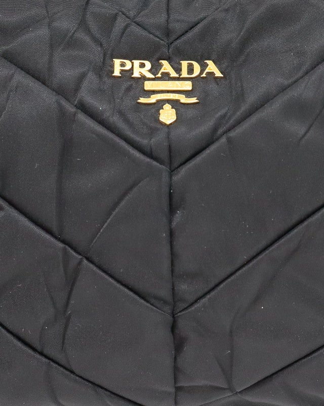 PRADA ロゴ金具ナイロンワンショルダーバッグ | Hedy