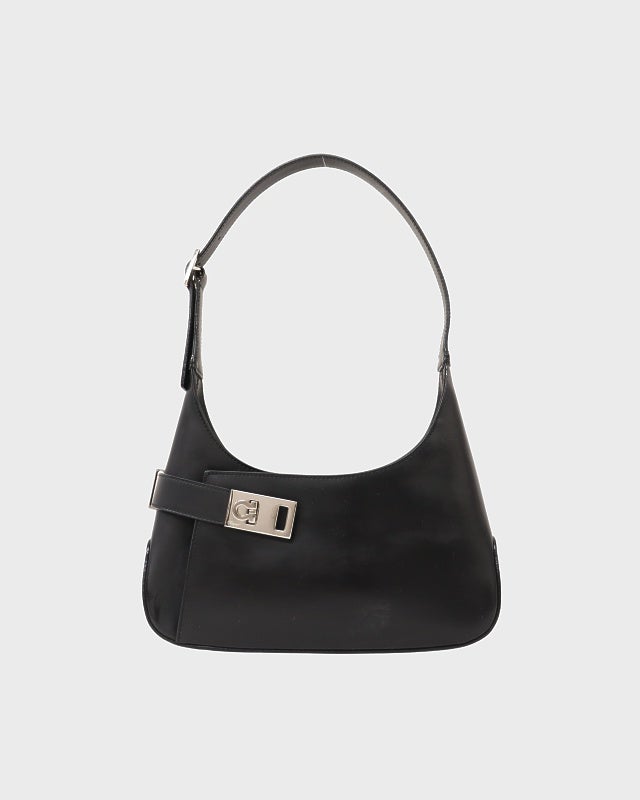 Ferragamo ガンチーニ金具レザーワンショルダーバッグ | Hedy
