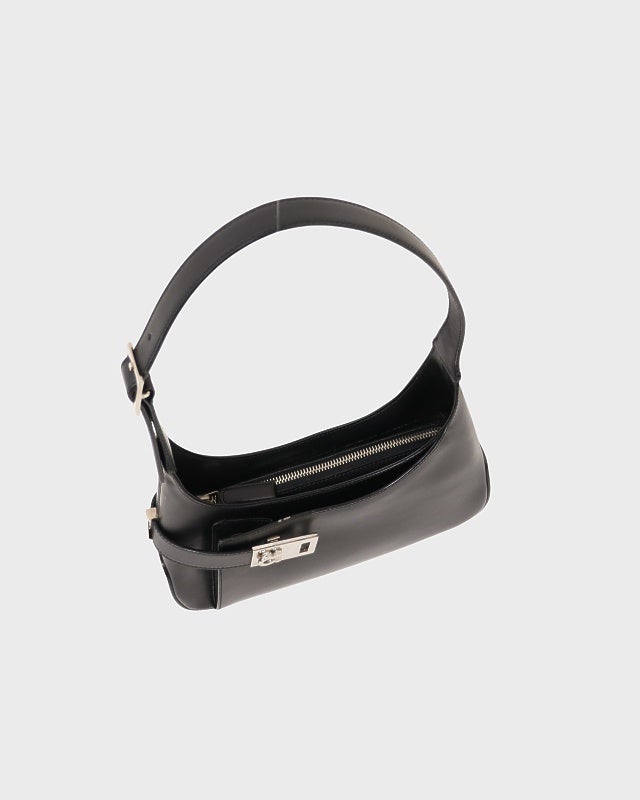 Ferragamo ガンチーニ金具レザーワンショルダーバッグ | Hedy