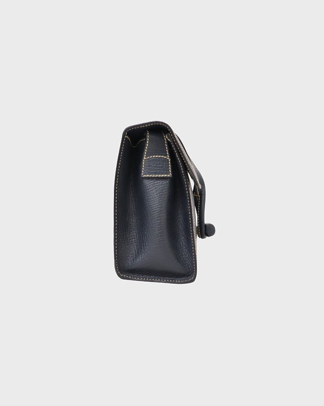 LOEWE ロゴ刻印ターンロックレザーショルダーバッグ | Hedy