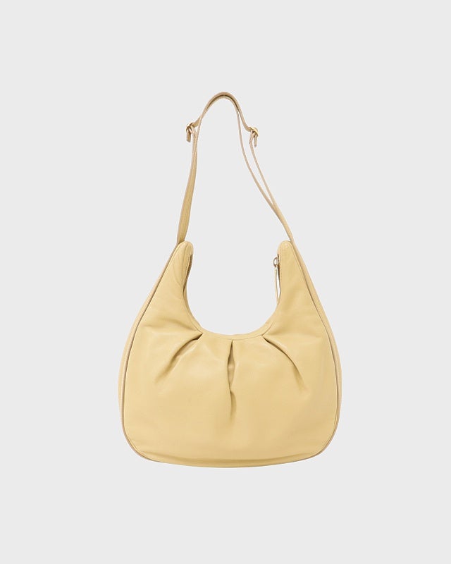 LOEWE　アナグラム　ハンドバッグ　レザー　ロゴ型押し　イエロー LOEWE ロエベ レザー ハンドバッグ ミニ ボストンバッグ アナグラム