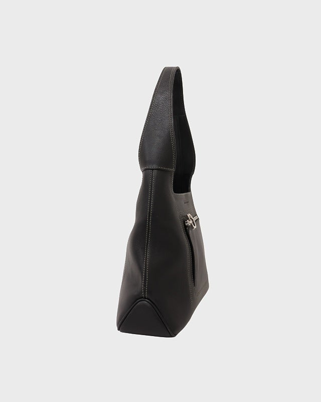 Ferragamo ガンチーニ金具レザーワンショルダーバッグ | Hedy
