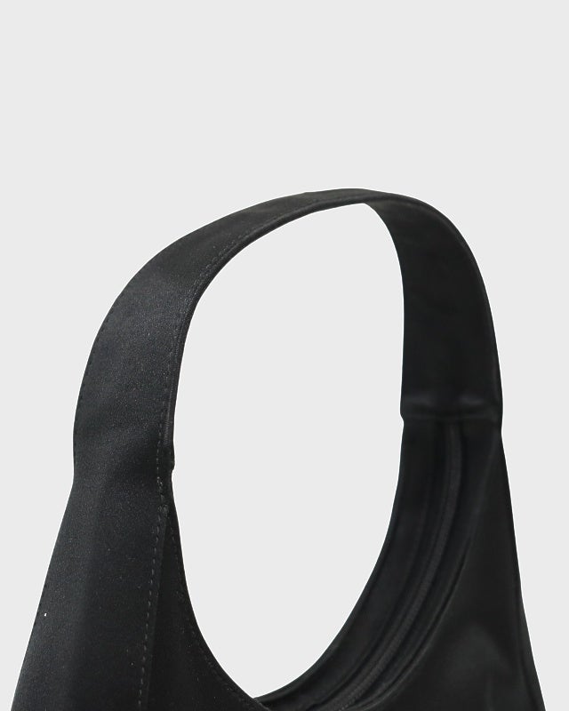 PRADA 三角ロゴ金具サテンミニハンドバッグ | Hedy