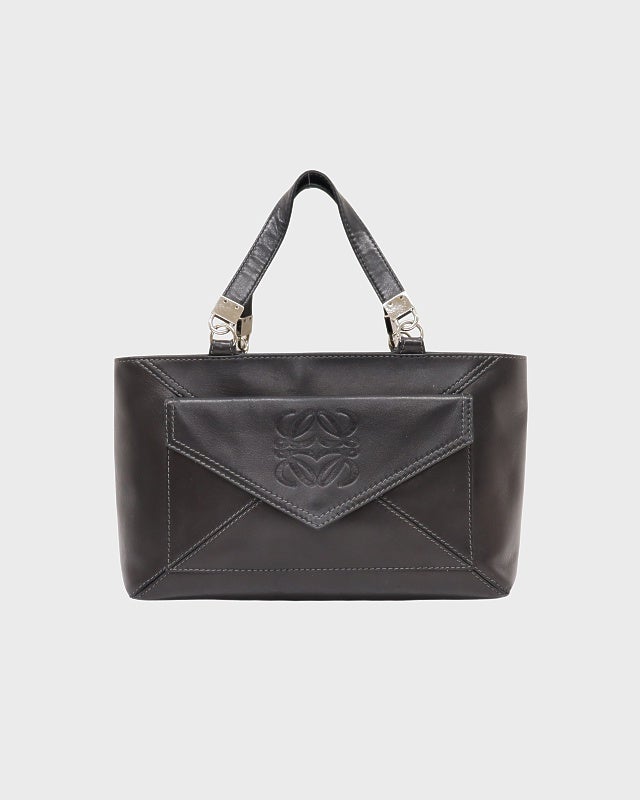 LOEWE アナグラムレザーハンドバッグ | Hedy