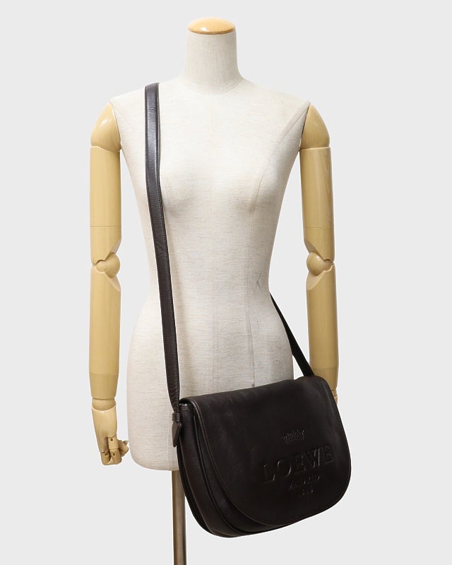 LOEWE ヘリテージショルダーバッグ | Hedy