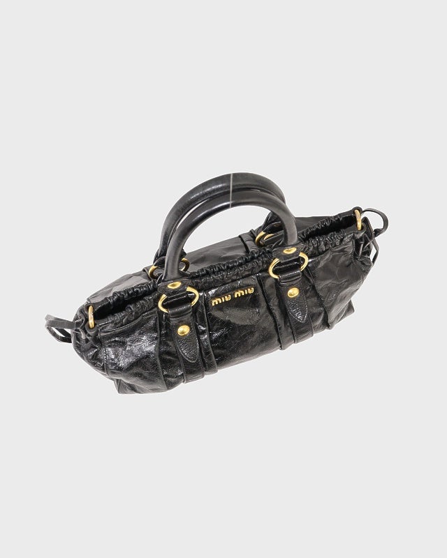 miu miu ロゴヴィッテロカリブレザー2Wayバッグ | Hedy