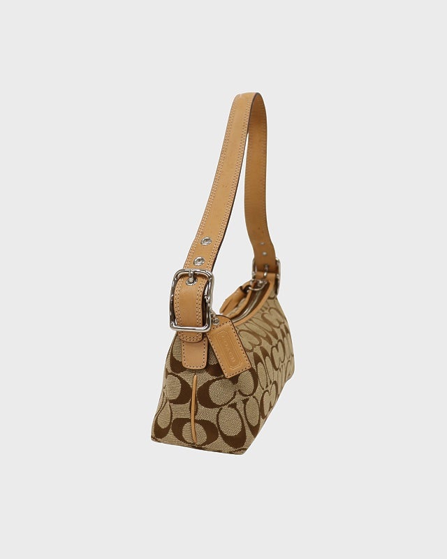 COACH コーチ シグネチャー柄 ワンショルダーバッグ 限定品 COACH シグネチャーワンショルダーバッグ | Hedy